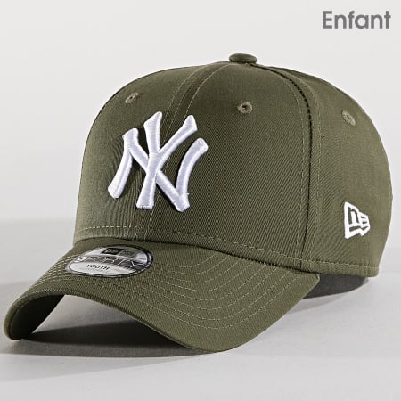 New Era - Casquette Enfant League Essential 940 New York Yankees 11871489 Vert Kaki