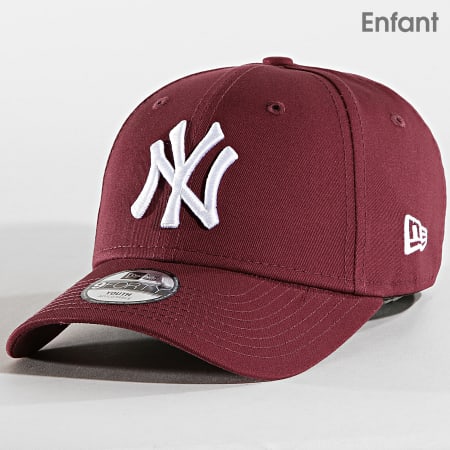 New Era - Casquette Enfant League Essential New York Yankees 11871490 Bordeaux