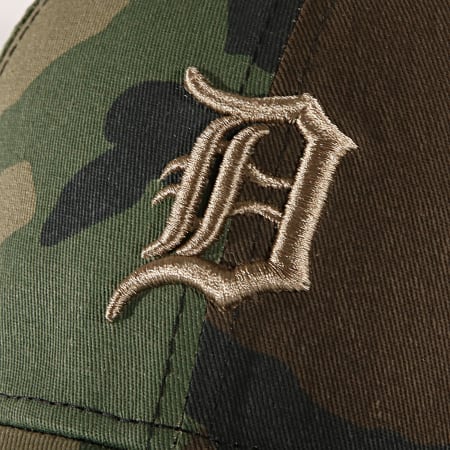New Era - Casquette Camouflage Essential 940 Detroit Tigers 11871652 Vert Kaki