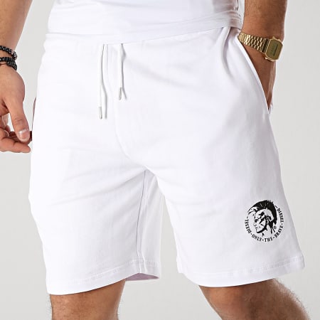 Diesel - Short Jogging Pan 00ST2A-0CAND Blanc
