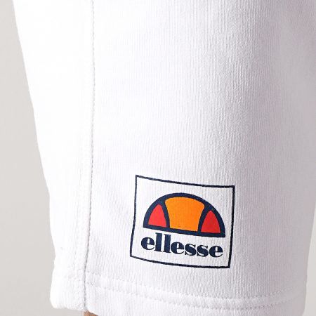 Ellesse - Short Jogging Rayures 1033N Blanc