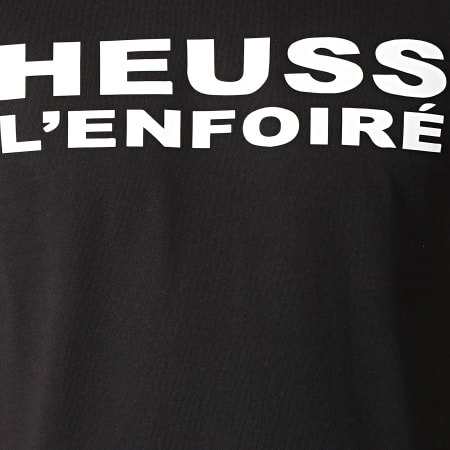 Heuss L'Enfoiré - Tee Shirt Logo Noir