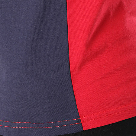 Heuss L'Enfoiré - Tee Shirt En Esprit Tricolore Bleu Marine Blanc Rouge