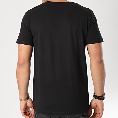 Heuss L'Enfoiré - Camiseta Midi Midi Negro Blanco