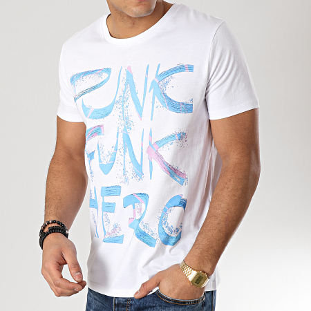 JoeyStarr - Camiseta Punk Funk Hero Blanco