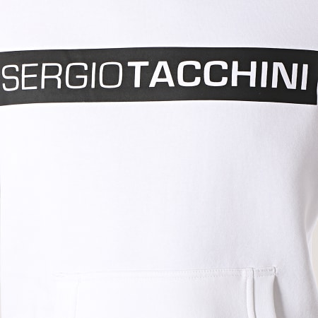 Sergio Tacchini - Sweat Capuche Chayo Blanc