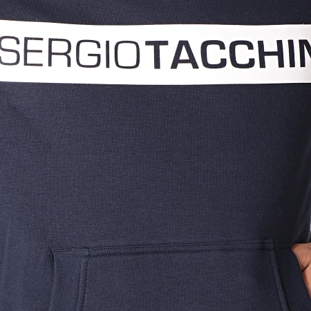 Sergio Tacchini - Sweat Capuche Chayo Bleu Marine