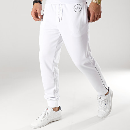 Armani Exchange - Pantalon Jogging 8NZP91-Z9N1Z Blanc