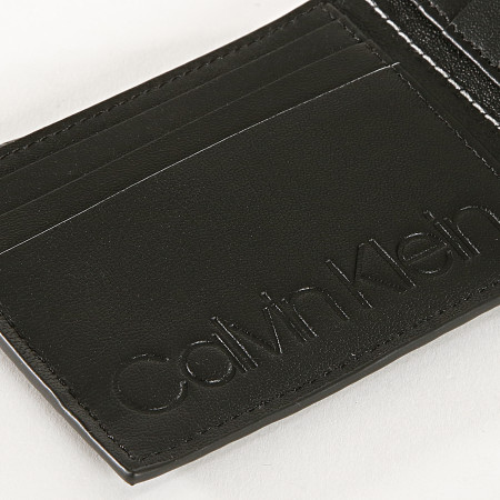 Calvin Klein - Portefeuille Allover Slimfold 6CC 4591 Noir