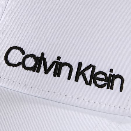 Calvin Klein - Casquette Femme Side Logo 5170 Blanc