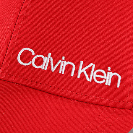 Calvin Klein - Casquette Femme Side Logo 5170 Rouge