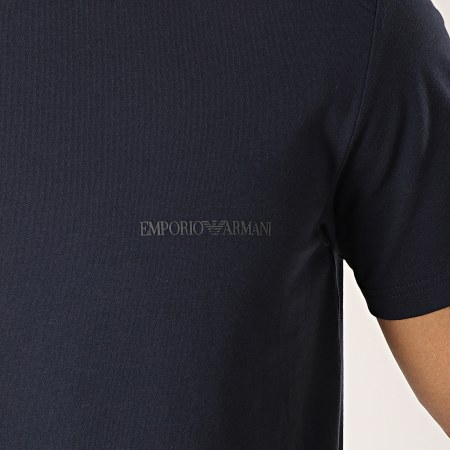 Emporio Armani - Tee Shirt 111823-9P508 Bleu Marine Camouflage