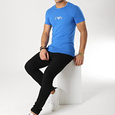 Emporio Armani - Tee Shirt 111035-9P515 Bleu Roi
