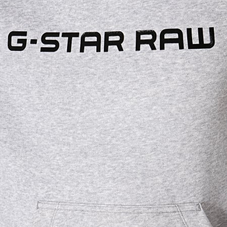 G-Star - Sweat Capuche Loaq D13286-B147 Gris Chiné