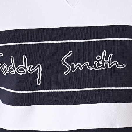 Teddy Smith - Sweat Crewneck Sviko RC Blanc