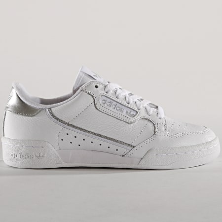 Adidas Originals - Baskets Continental 80 EE8925 Footwear White Silver Metallic