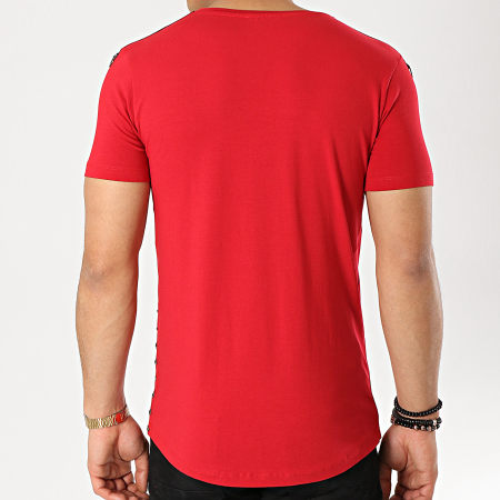 Classic Series - Tee Shirt A Bandes 326 Rouge