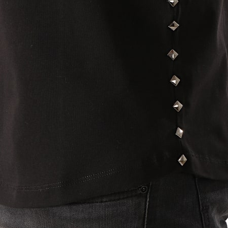 Armita - Tee Shirt A Bandes 326 Noir