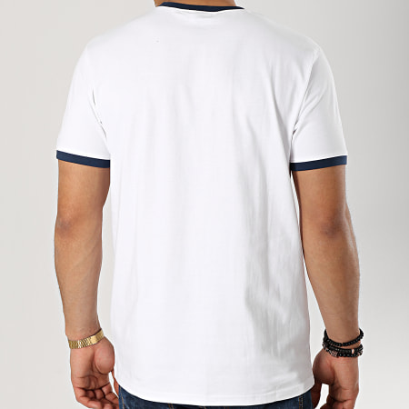Ellesse - Tee Shirt A Bandes Banlo SHA07027 Blanc