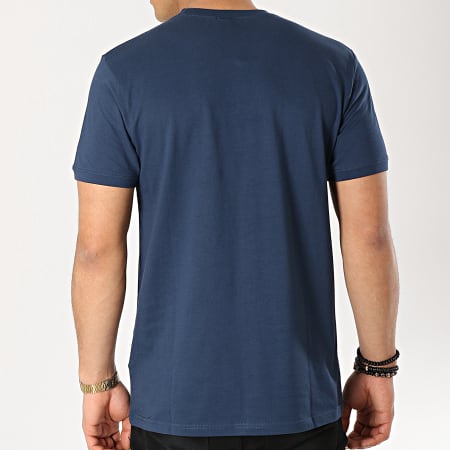 Ellesse - Tee Shirt A Bandes Banlo SHA07027 Bleu Marine