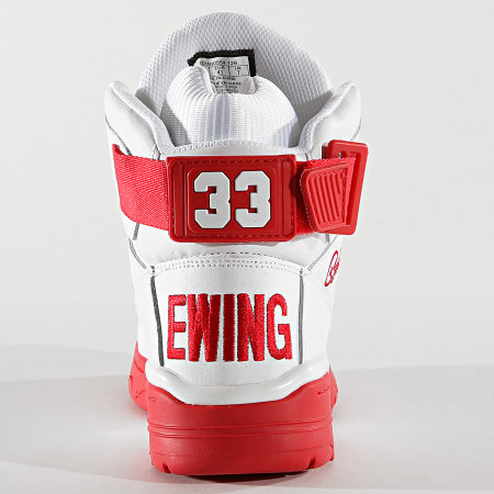Ewing Athletics - Baskets Ewing 33 HI 1BM00554 128 White Red