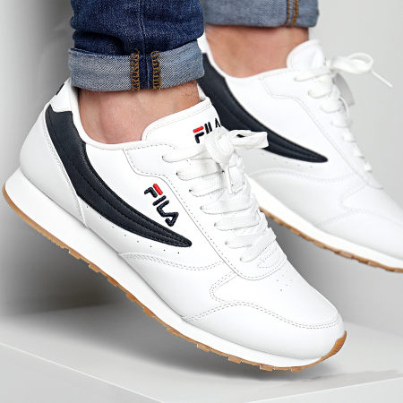 Fila - Sneakers Orbit Low 1010263 98F Bianco Abito Blu