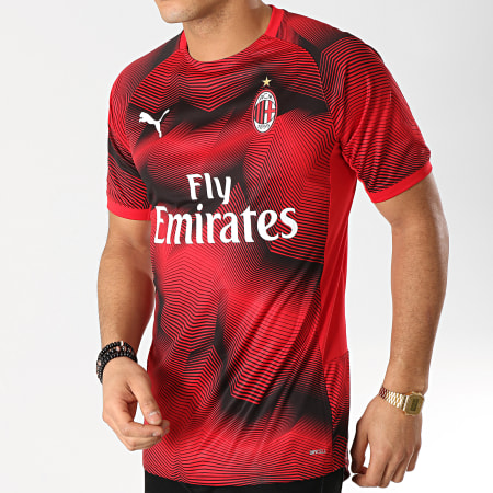 Puma - Tee Shirt De Sport AC Milan Stadium Jersey Rouge