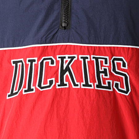 Dickies - Coupe-Vent Pennellville Rouge Bleu Marine