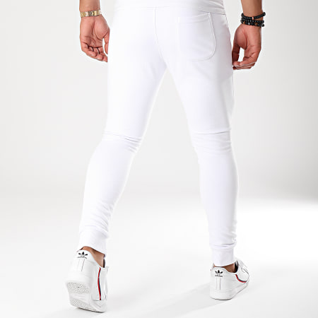 LBO - Pantalon Jogging 627 Blanc