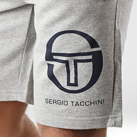 Sergio Tacchini - Short Jogging Oasis 36654 Gris Chiné