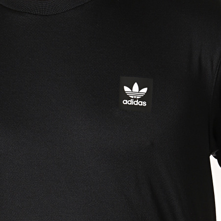 Adidas Originals - Tee Shirt De Sport A Bandes Club Jersey DU8315 Noir
