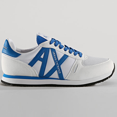 Armani Exchange - Baskets XUX017-XV028 Blanc Bleu