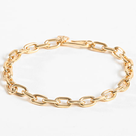 Chained And Able - Bracelet Cuban Link BB17046 Doré