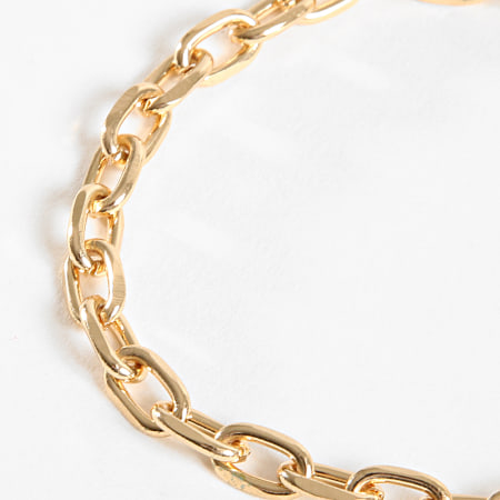 Chained And Able - Bracelet Cuban Link BB17046 Doré