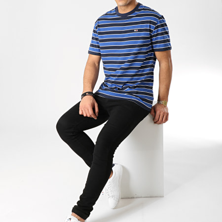 Tommy Hilfiger - Tee Shirt Bold Stripe 6066 Bleu Marine 