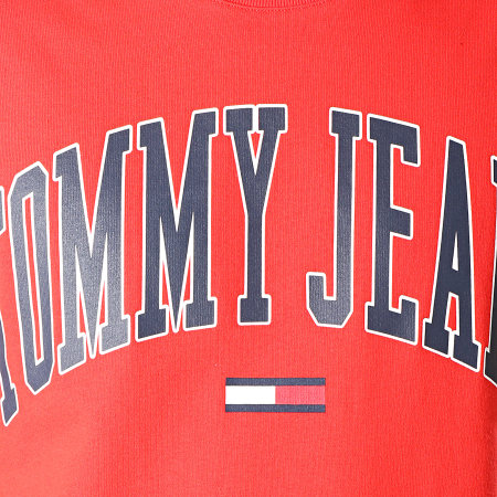 Tommy Hilfiger - Tee Shirt Collegiate Logo 5569 Rouge