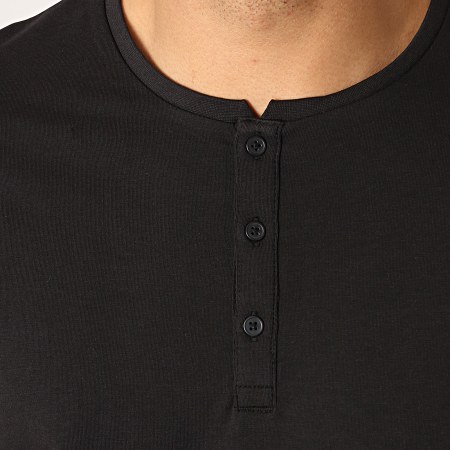 Celio - Tee Shirt Manches Longues Nesupimao Noir