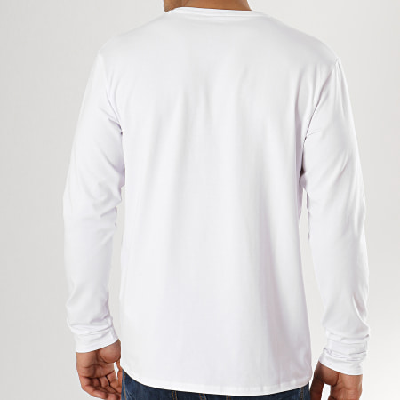 Celio - Tee Shirt Manches Longues Nesupimao Blanc