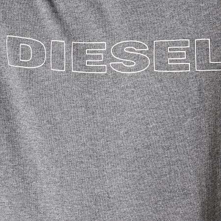 Diesel - Sweat Capuche Brian 00SPXP-0IAUN Gris Chiné Noir Camouflage 