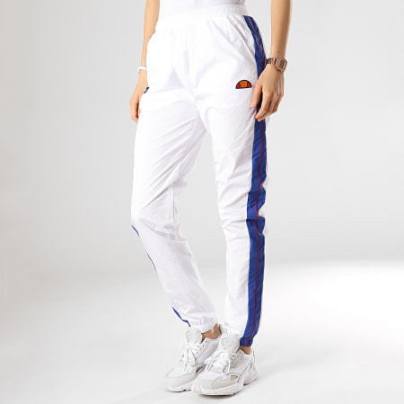 Ellesse - Pantalon Jogging Femme Opaly SGA06532 Blanc Bleu Roi 