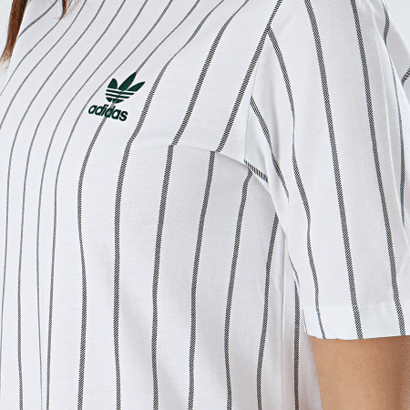 Adidas Originals - Robe Tee Shirt Femme DU9934 Blanc Vert