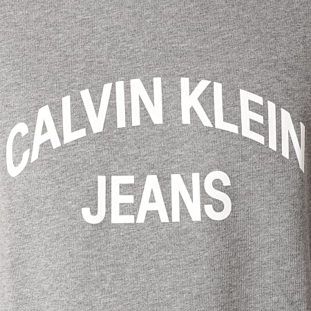 Calvin Klein - Sweat Crewneck Institutionnal 1244 Gris Chiné