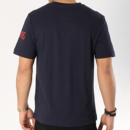 Calvin Klein - Tee Shirt Institutional Logo 1463 Bleu Marine
