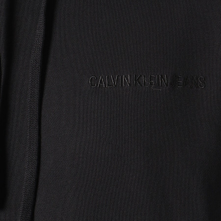 Calvin Klein - Sweat Capuche Institutionnal Back 1569 Noir