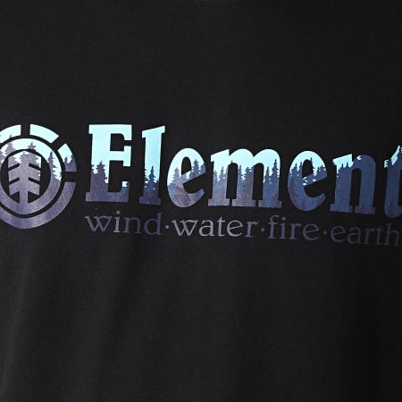 Element - Tee Shirt Glimpse Horizontal Noir