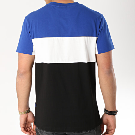 G-Star - Tee Shirt Graphic 41 D12408-336 Noir Bleu Roi Blanc