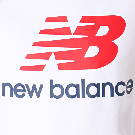 New Balance - Sweat Capuche Logo 690950-60 Blanc