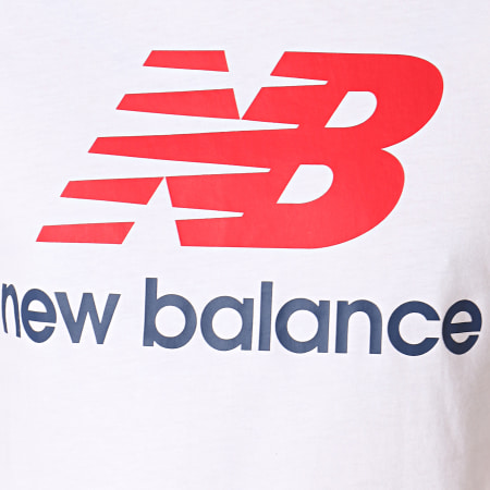 New Balance - Tee Shirt Logo 690960-60 Blanc 
