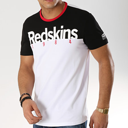 Redskins - Tee shirt Coventry Calder Blanc Noir