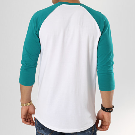 Vans - Tee Shirt Manches Longues OTW XXMU Blanc Vert 